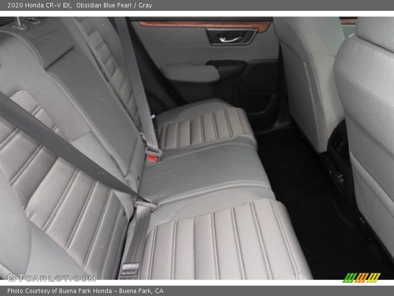 Obsidian Blue Pearl / Gray 2020 Honda CR-V EX