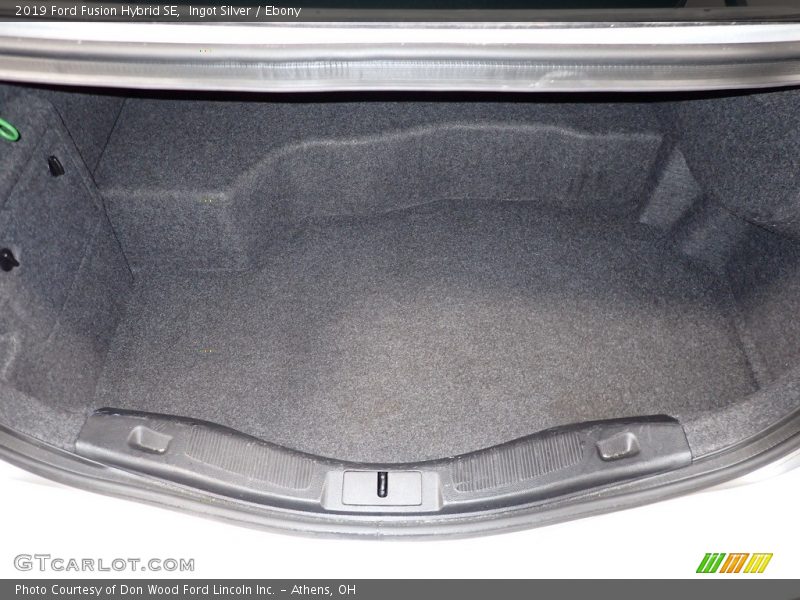 Ingot Silver / Ebony 2019 Ford Fusion Hybrid SE