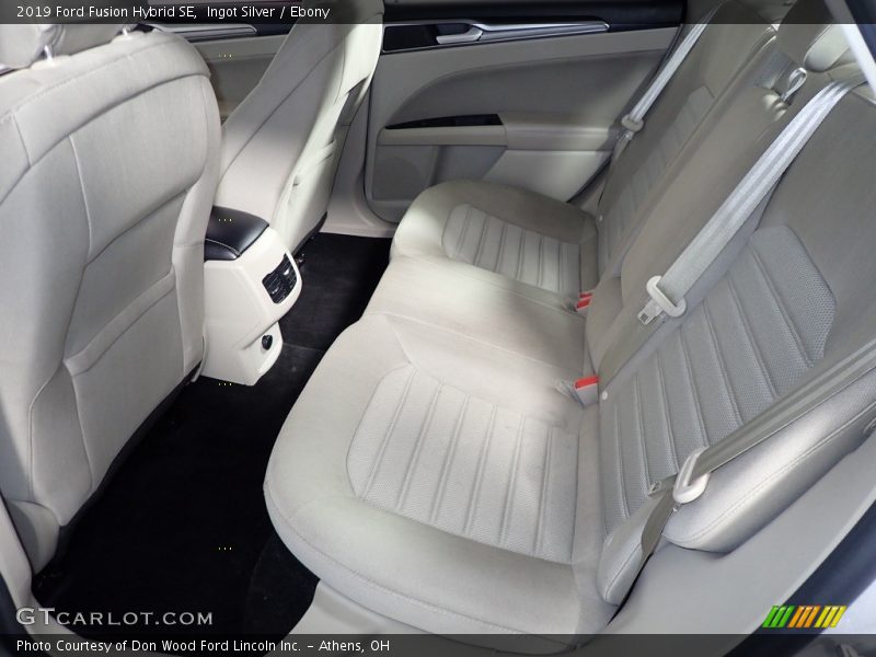 Ingot Silver / Ebony 2019 Ford Fusion Hybrid SE