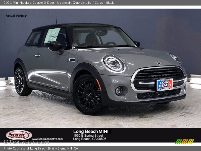 Moonwalk Gray Metallic / Carbon Black 2021 Mini Hardtop Cooper 2 Door