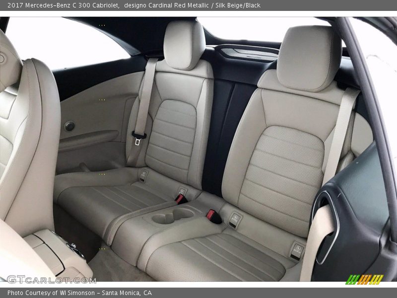 designo Cardinal Red Metallic / Silk Beige/Black 2017 Mercedes-Benz C 300 Cabriolet
