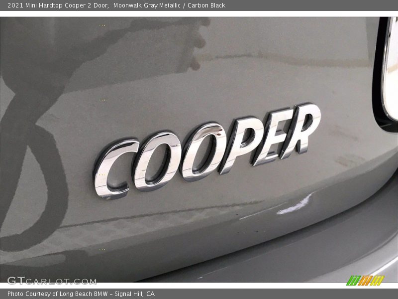Moonwalk Gray Metallic / Carbon Black 2021 Mini Hardtop Cooper 2 Door