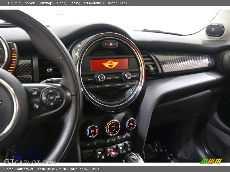 Blazing Red Metallic / Carbon Black 2015 Mini Cooper S Hardtop 2 Door