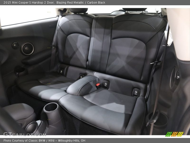 Blazing Red Metallic / Carbon Black 2015 Mini Cooper S Hardtop 2 Door