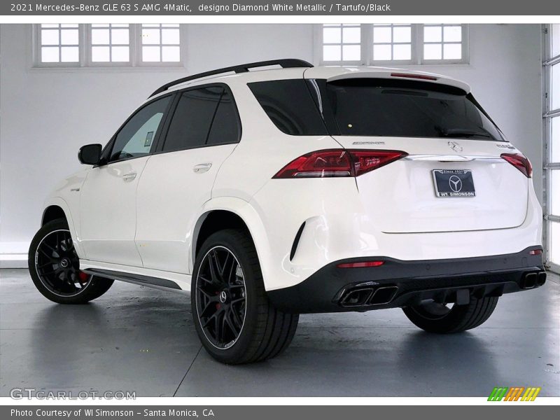 designo Diamond White Metallic / Tartufo/Black 2021 Mercedes-Benz GLE 63 S AMG 4Matic