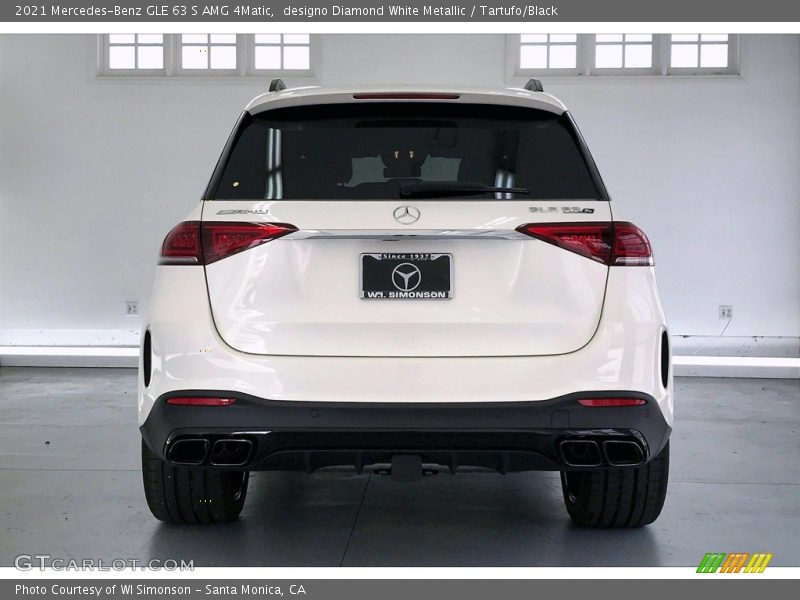 designo Diamond White Metallic / Tartufo/Black 2021 Mercedes-Benz GLE 63 S AMG 4Matic
