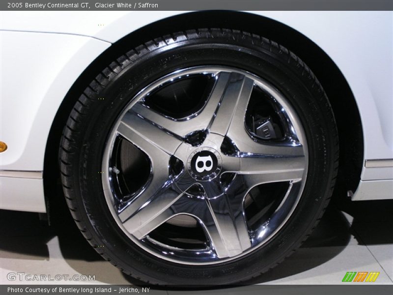 Glacier White / Saffron 2005 Bentley Continental GT