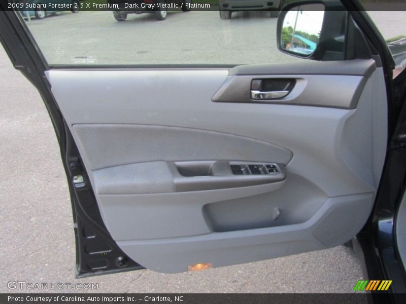 Dark Gray Metallic / Platinum 2009 Subaru Forester 2.5 X Premium