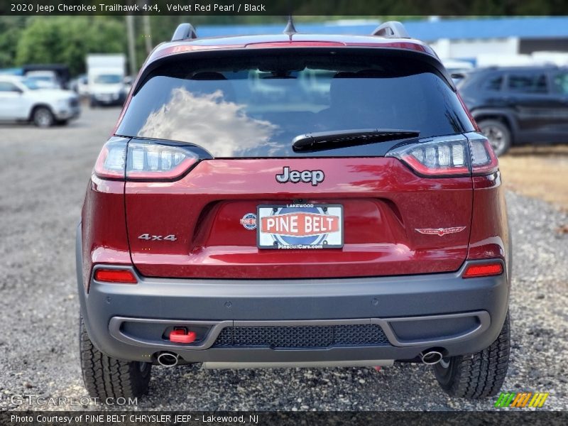 Velvet Red Pearl / Black 2020 Jeep Cherokee Trailhawk 4x4