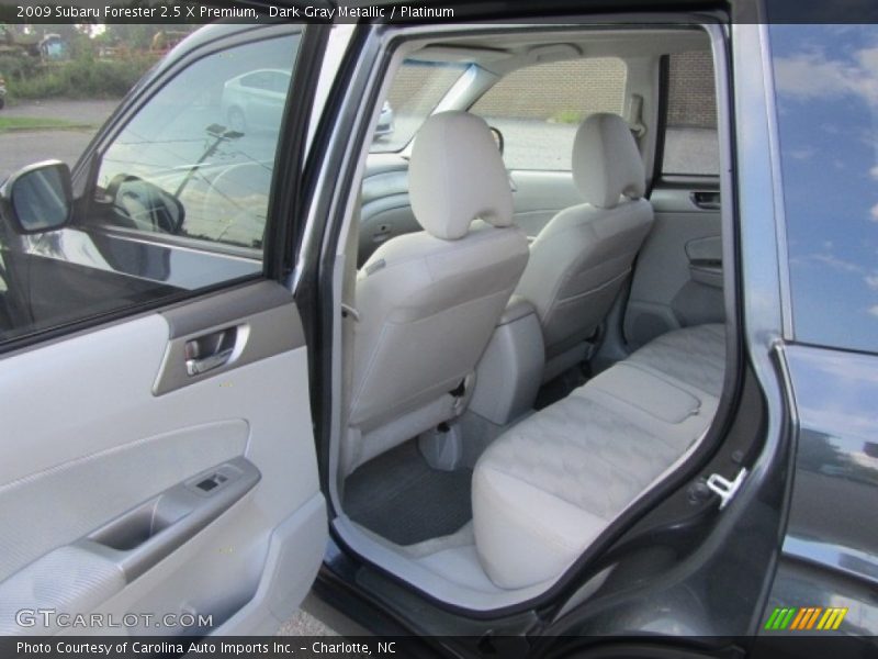 Dark Gray Metallic / Platinum 2009 Subaru Forester 2.5 X Premium