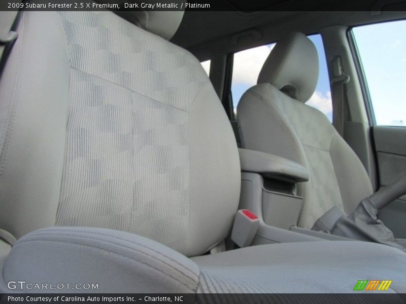 Dark Gray Metallic / Platinum 2009 Subaru Forester 2.5 X Premium