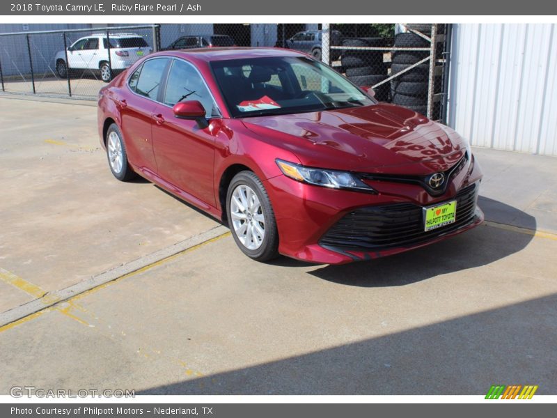 Ruby Flare Pearl / Ash 2018 Toyota Camry LE
