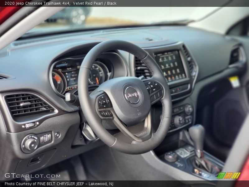 Velvet Red Pearl / Black 2020 Jeep Cherokee Trailhawk 4x4