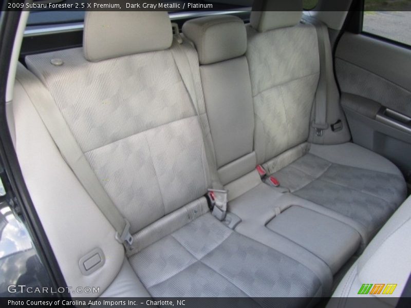 Dark Gray Metallic / Platinum 2009 Subaru Forester 2.5 X Premium