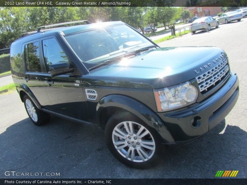 Galaway Green Metallic / Almond/Nutmeg 2012 Land Rover LR4 HSE