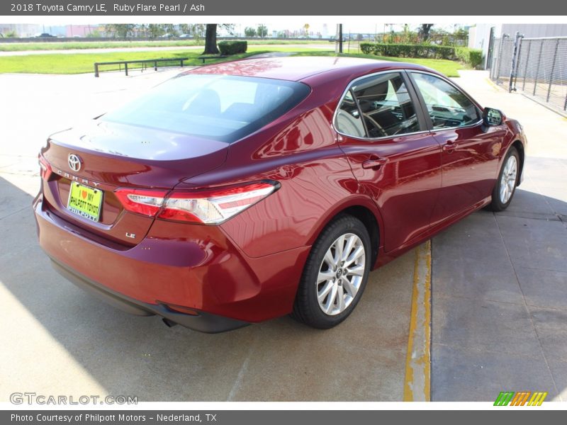 Ruby Flare Pearl / Ash 2018 Toyota Camry LE