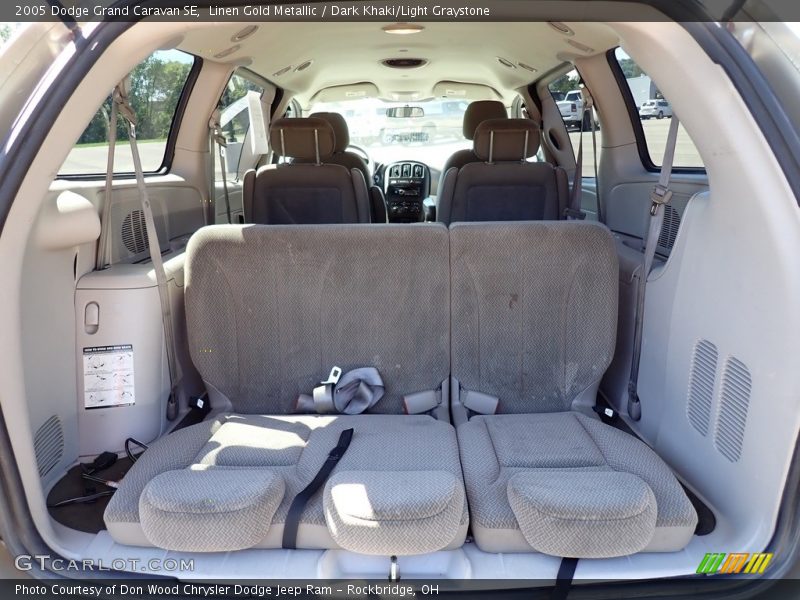 Linen Gold Metallic / Dark Khaki/Light Graystone 2005 Dodge Grand Caravan SE