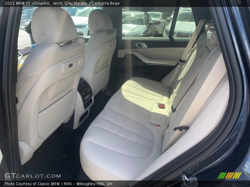 Arctic Gray Metallic / Canberra Beige 2021 BMW X5 xDrive40i
