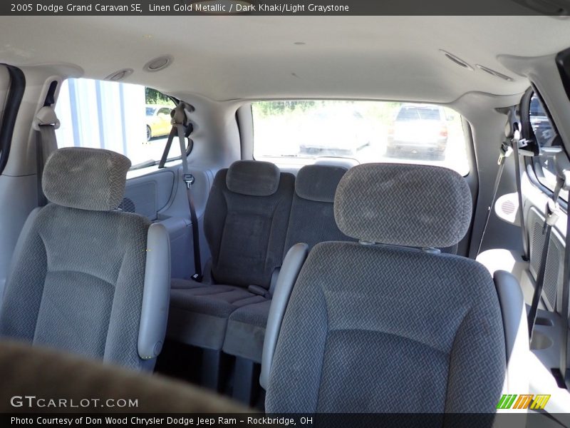 Linen Gold Metallic / Dark Khaki/Light Graystone 2005 Dodge Grand Caravan SE