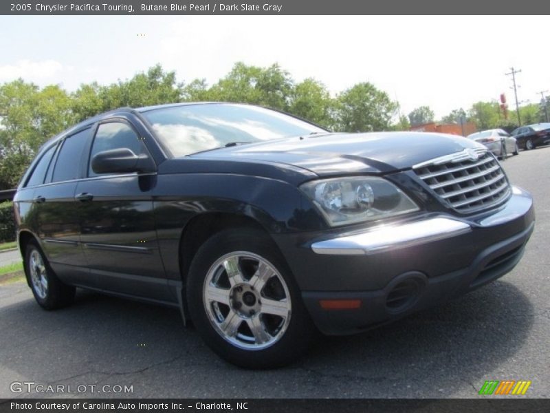 Butane Blue Pearl / Dark Slate Gray 2005 Chrysler Pacifica Touring