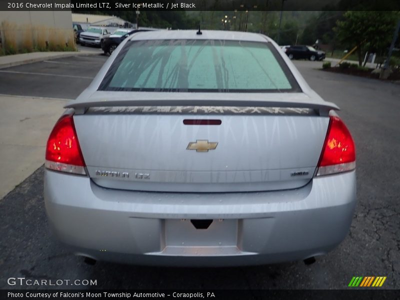Silver Ice Metallic / Jet Black 2016 Chevrolet Impala Limited LTZ