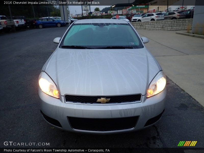 Silver Ice Metallic / Jet Black 2016 Chevrolet Impala Limited LTZ