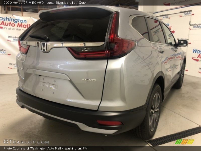Lunar Silver Metallic / Gray 2020 Honda CR-V EX AWD