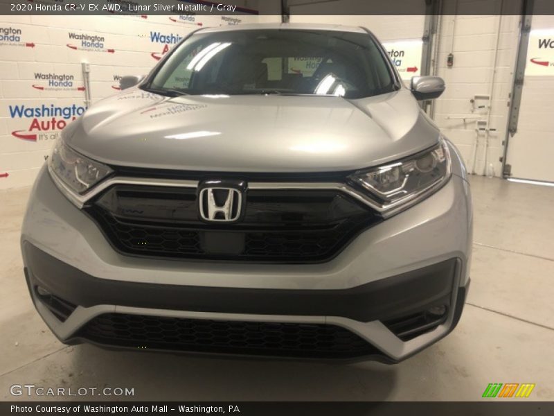 Lunar Silver Metallic / Gray 2020 Honda CR-V EX AWD