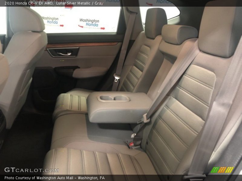 Lunar Silver Metallic / Gray 2020 Honda CR-V EX AWD