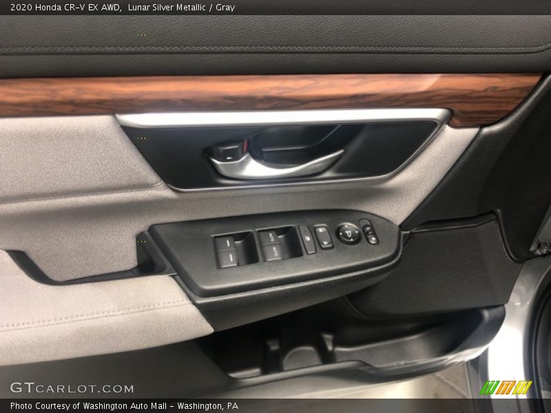 Lunar Silver Metallic / Gray 2020 Honda CR-V EX AWD