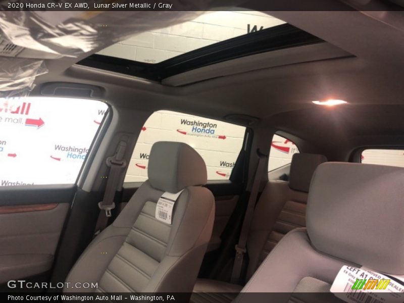Lunar Silver Metallic / Gray 2020 Honda CR-V EX AWD
