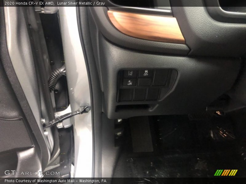 Lunar Silver Metallic / Gray 2020 Honda CR-V EX AWD