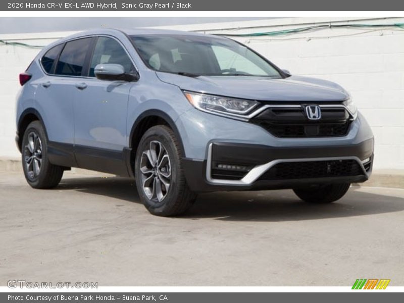 Front 3/4 View of 2020 CR-V EX-L AWD Hybrid