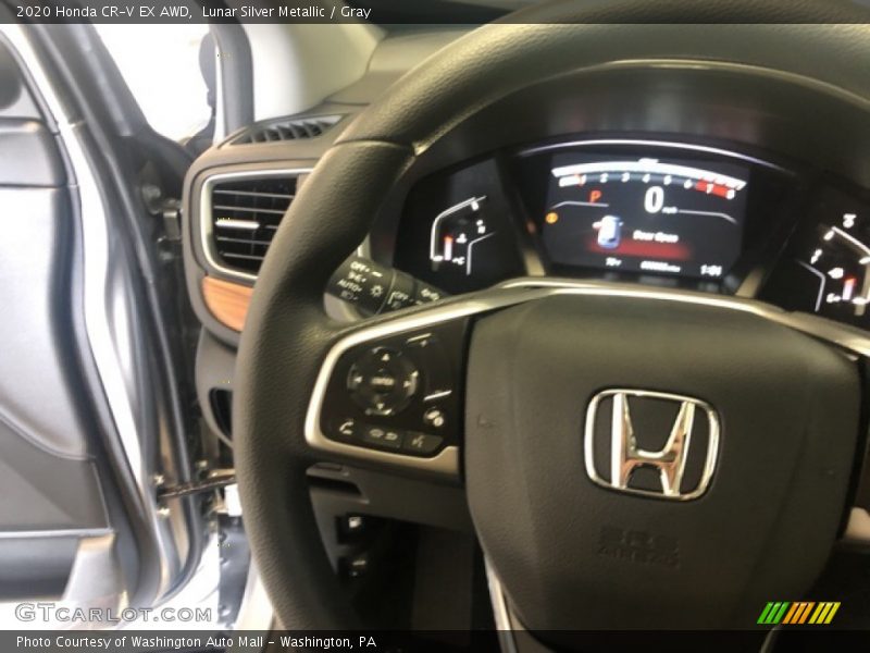 Lunar Silver Metallic / Gray 2020 Honda CR-V EX AWD