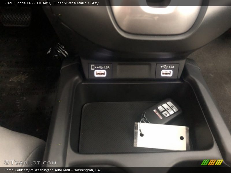 Lunar Silver Metallic / Gray 2020 Honda CR-V EX AWD