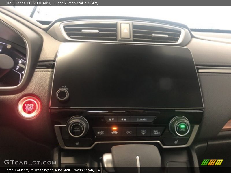 Lunar Silver Metallic / Gray 2020 Honda CR-V EX AWD