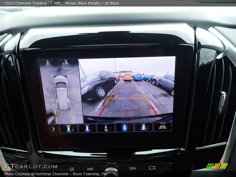Mosaic Black Metallic / Jet Black 2020 Chevrolet Traverse LT AWD