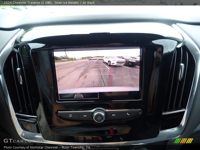 Silver Ice Metallic / Jet Black 2020 Chevrolet Traverse LS AWD