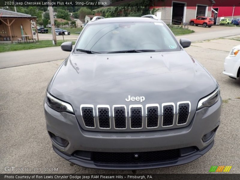 Sting-Gray / Black 2020 Jeep Cherokee Latitude Plus 4x4