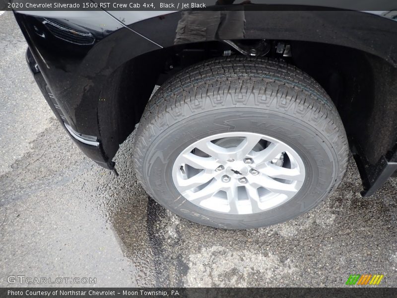 Black / Jet Black 2020 Chevrolet Silverado 1500 RST Crew Cab 4x4