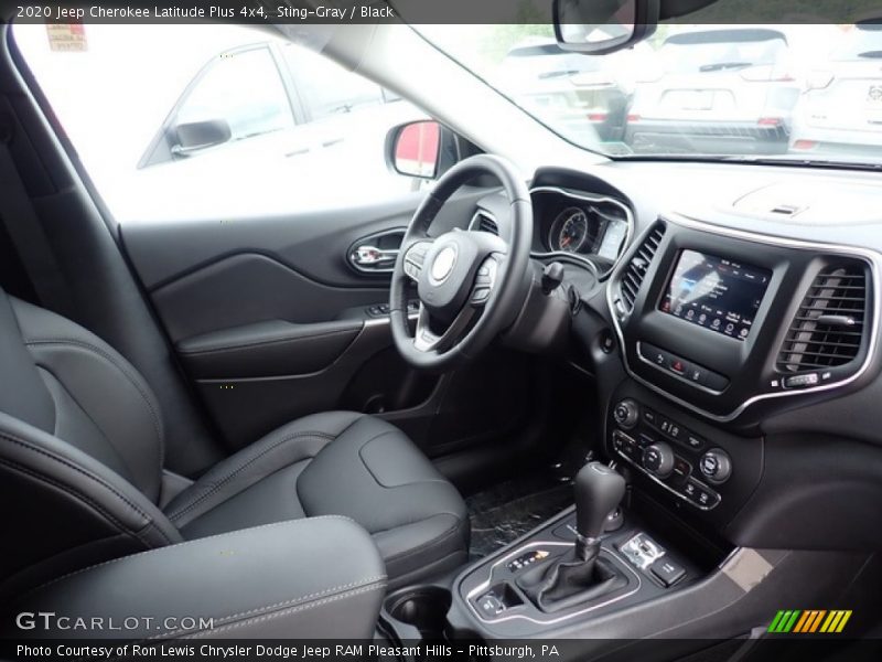 Sting-Gray / Black 2020 Jeep Cherokee Latitude Plus 4x4