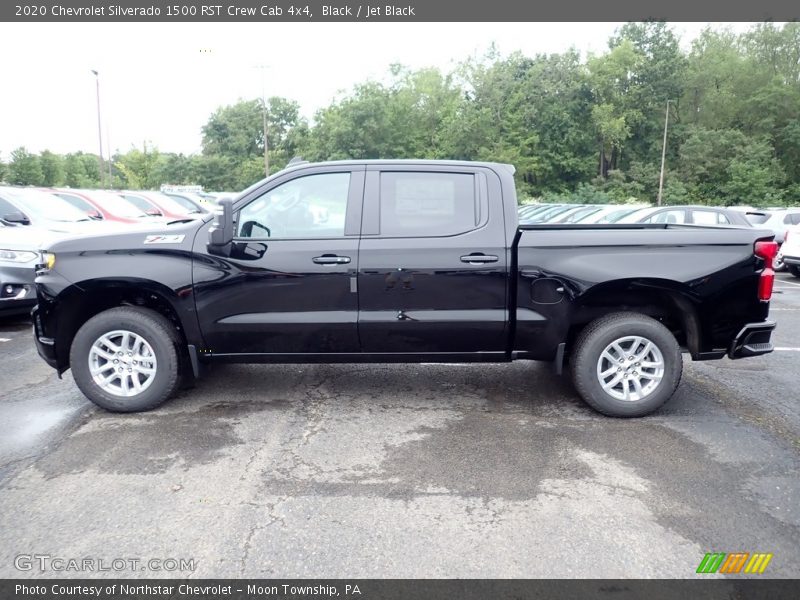 Black / Jet Black 2020 Chevrolet Silverado 1500 RST Crew Cab 4x4