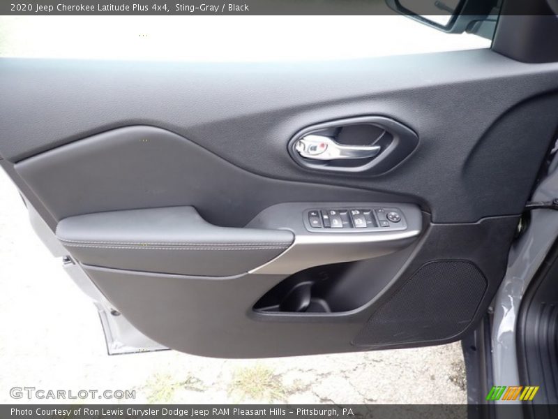 Sting-Gray / Black 2020 Jeep Cherokee Latitude Plus 4x4