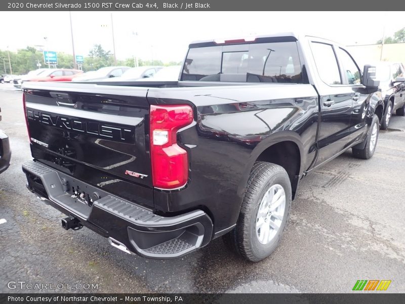Black / Jet Black 2020 Chevrolet Silverado 1500 RST Crew Cab 4x4