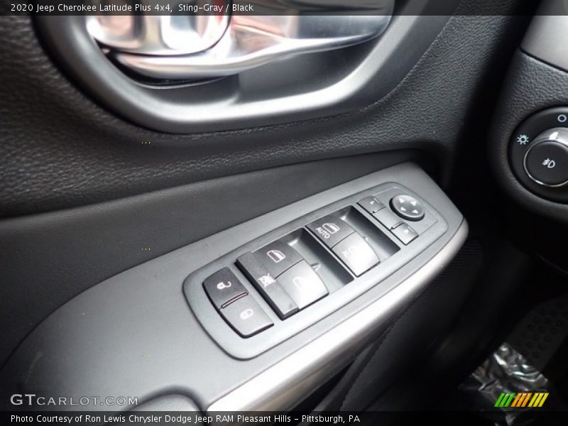 Sting-Gray / Black 2020 Jeep Cherokee Latitude Plus 4x4