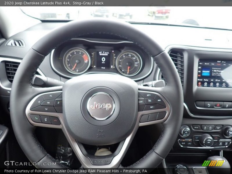 Sting-Gray / Black 2020 Jeep Cherokee Latitude Plus 4x4