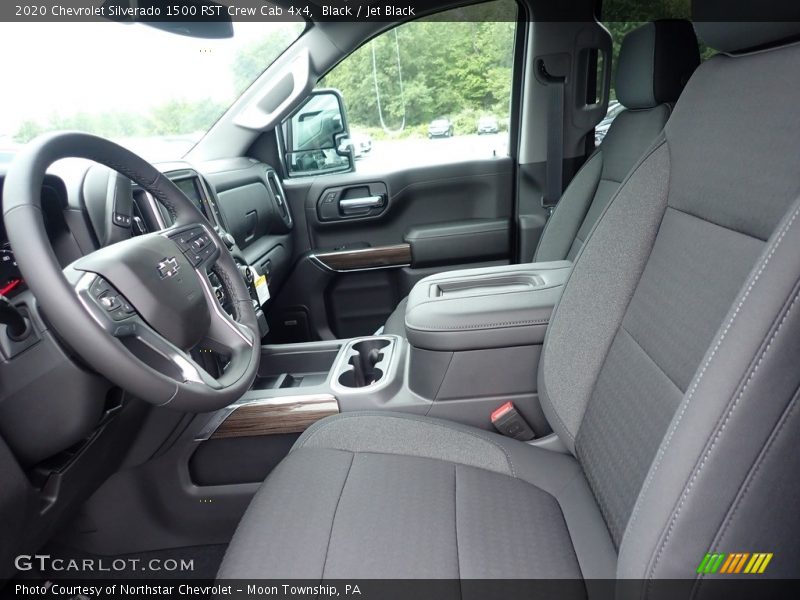 Black / Jet Black 2020 Chevrolet Silverado 1500 RST Crew Cab 4x4