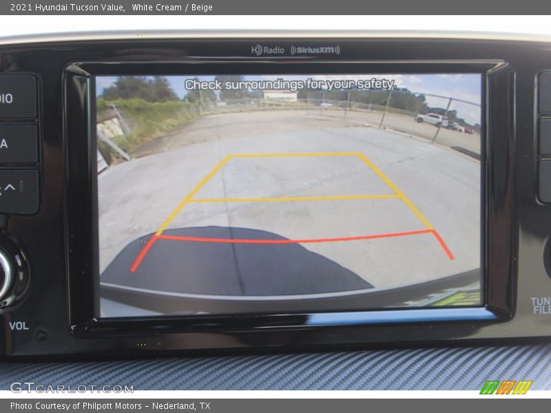 White Cream / Beige 2021 Hyundai Tucson Value