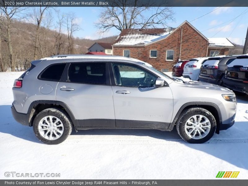 Billet Silver Metallic / Black 2020 Jeep Cherokee Latitude