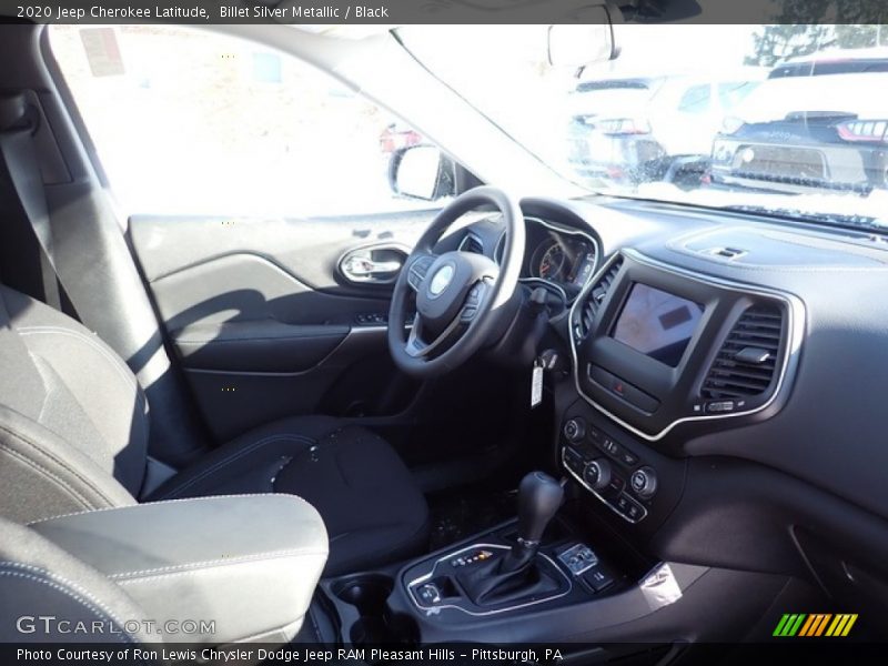 Billet Silver Metallic / Black 2020 Jeep Cherokee Latitude